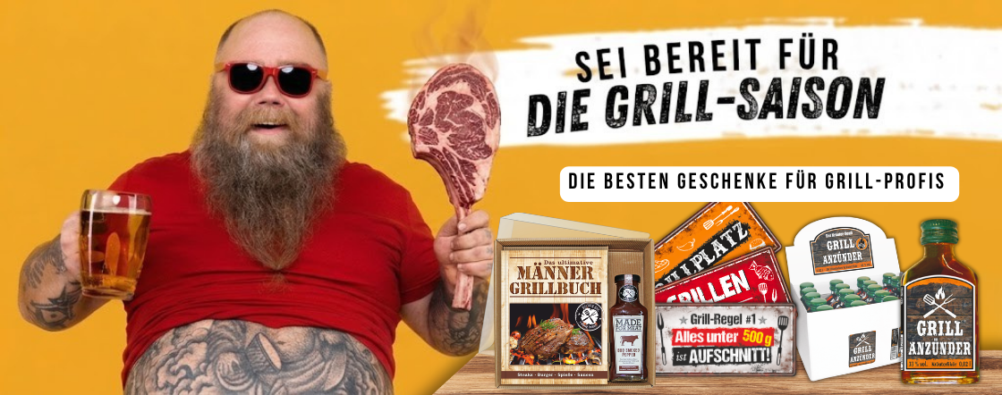 Banner Grill Geschenke - Geschenke für Grill-Profis