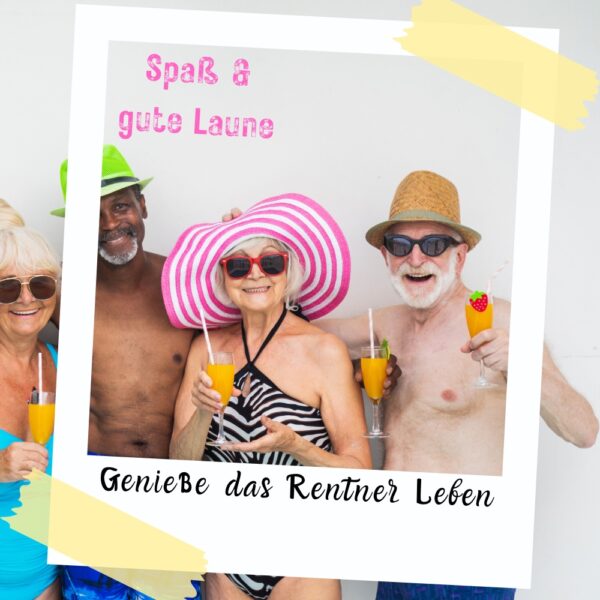 Geschenk zum Ruhestand für Rentner Opa