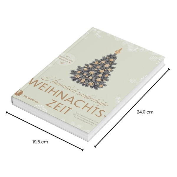 Himmlisch zauberhafte Weihnachtszeit - Buch - Maße