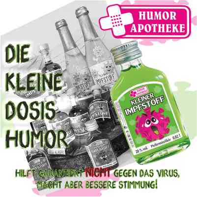 Humor Apotheke Spaß Medizin Humorapotheke Humormedizin Onlineshop Shop Webshop AV Andrea Verlag andrea-geschenke.de