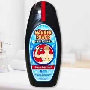 Spaß Duschbäder Duschgel Shampoo - Männer Power - Geschenk für Männer zum Geburtstag Geburtstagsgeschenk Männer Duschgel Duschbad Superman