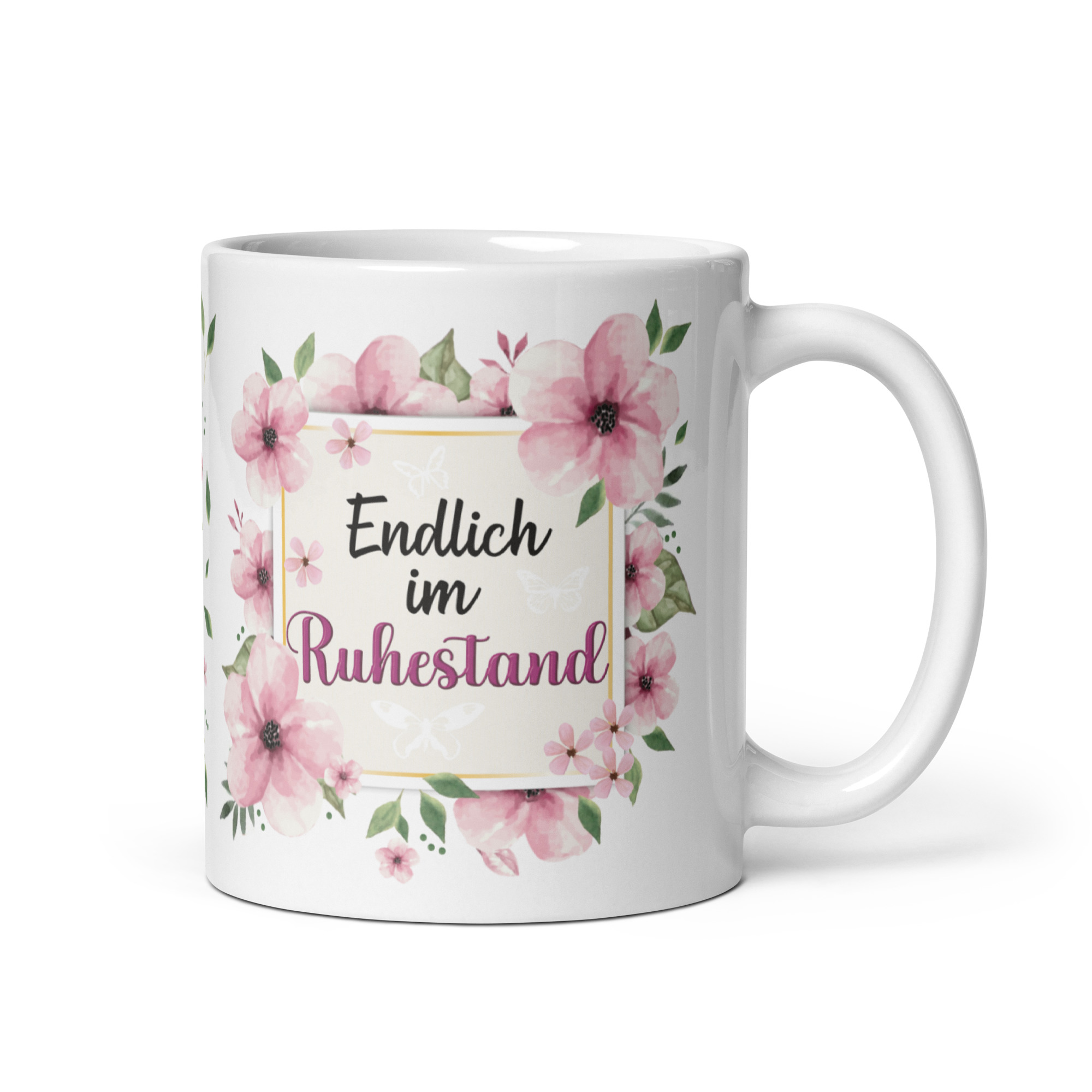 Trendation Tasse Ruhestand Tasse Geschenk Rente Rentnerin Geschenkidee Spruch Abschied S099a0a1
